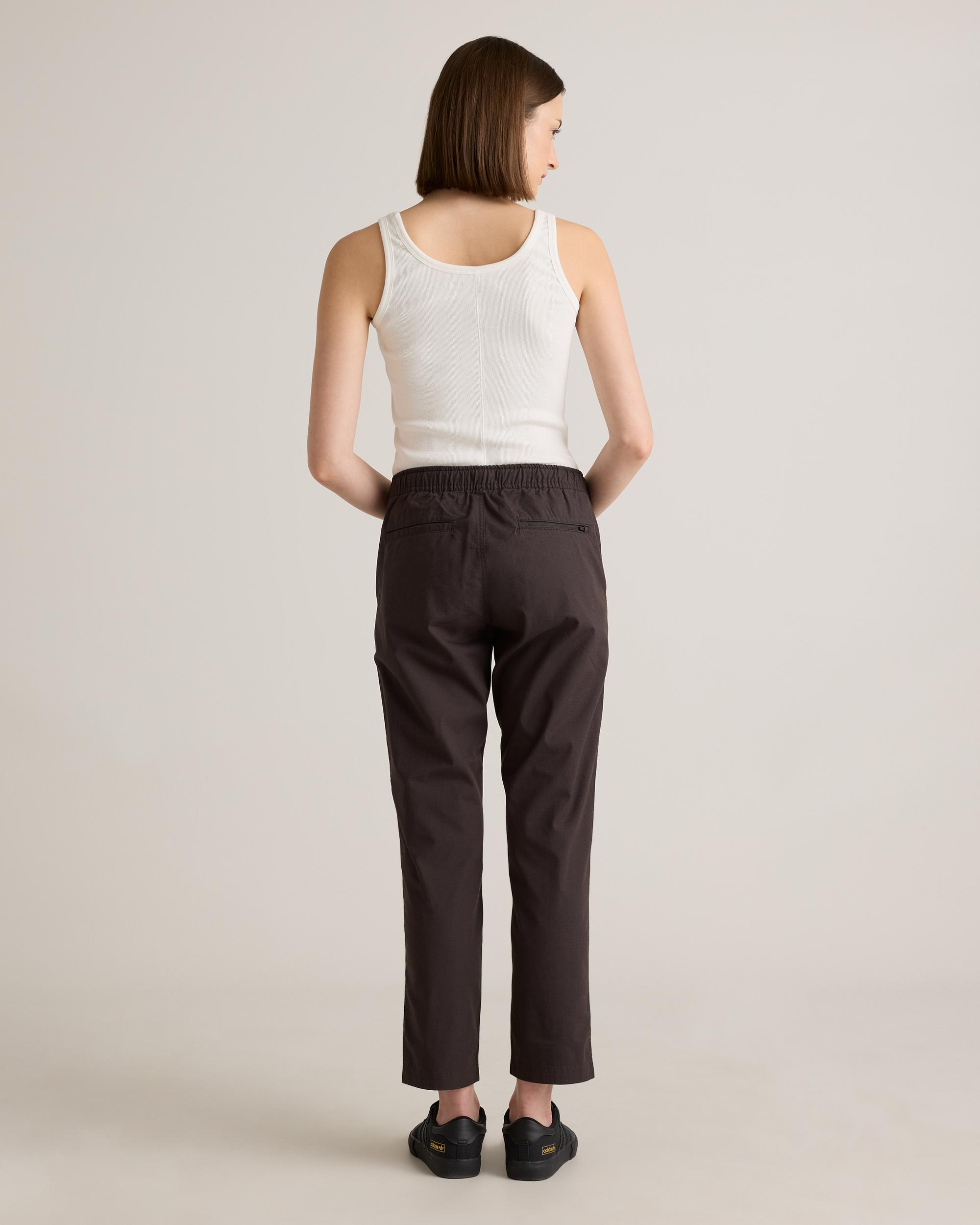 Quince | Women's Organic Stretch Ripstop Straight Pants Size XS, Cotton Product Image
