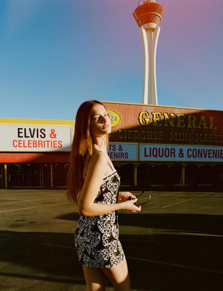 Claire Mini Dress — Black Product Image