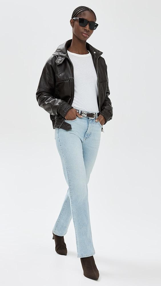 DL1961 Patti Straight High Rise Vintage Ankle Jeans | Shopbop Product Image