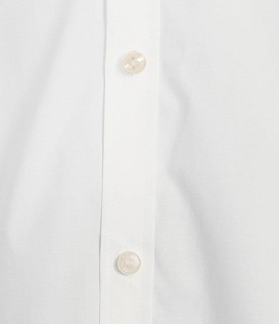 Murano Wardrobe Essentials Ultimate Modern Comfort Stretch Solid Long Sleeve Woven Shirt Product Image