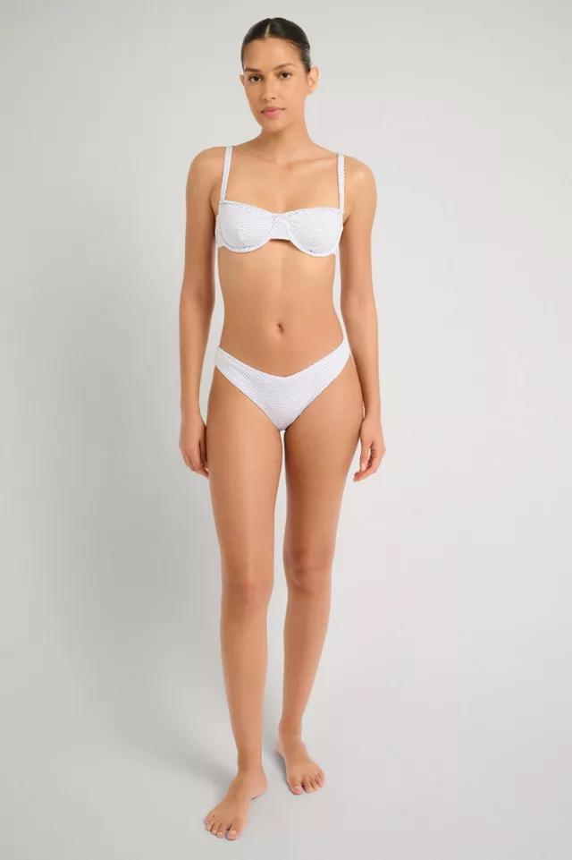 Onia Marilyn Ruffled Underwire Bikini Top Product Image