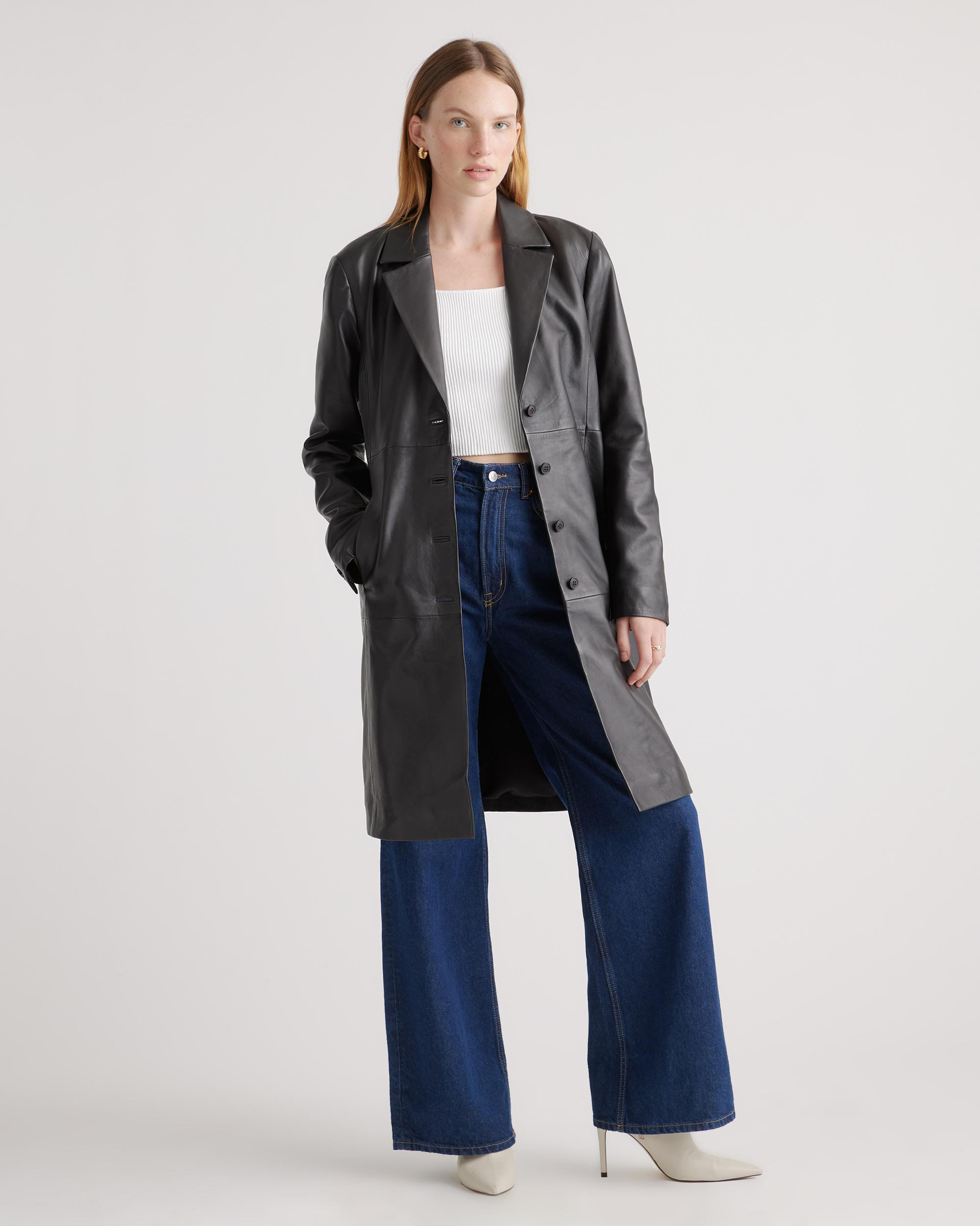 Quince | Women's Trench Coat Leather Product Image