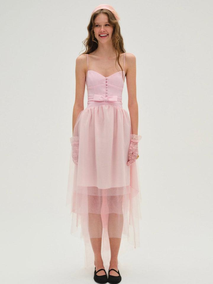 Anya Maxi Dress — Pink Product Image