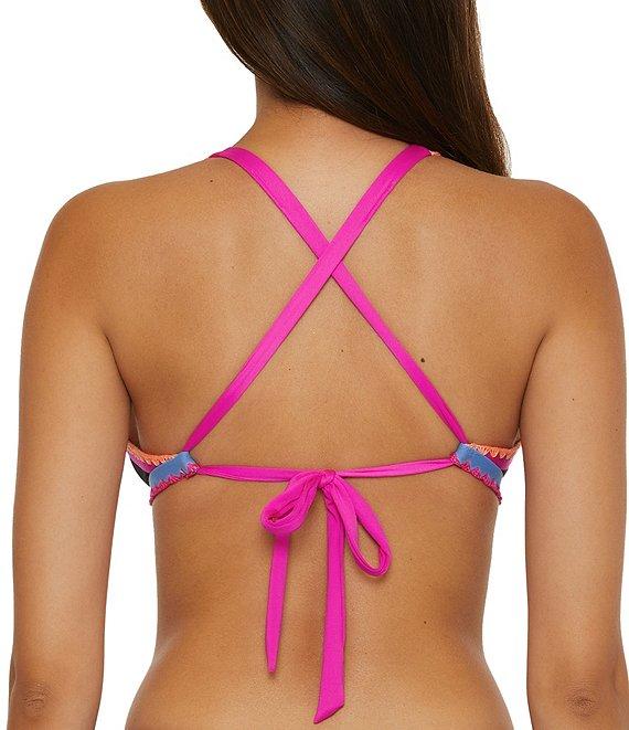 Lucky Brand Avila Color Blocked Hipster Swim Bottom Product Image