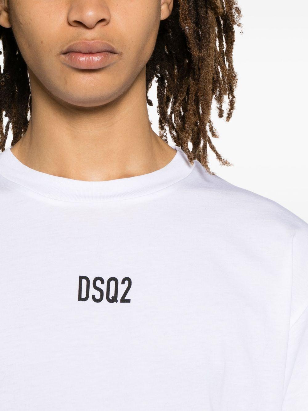 logo-print cotton T-shirt Product Image