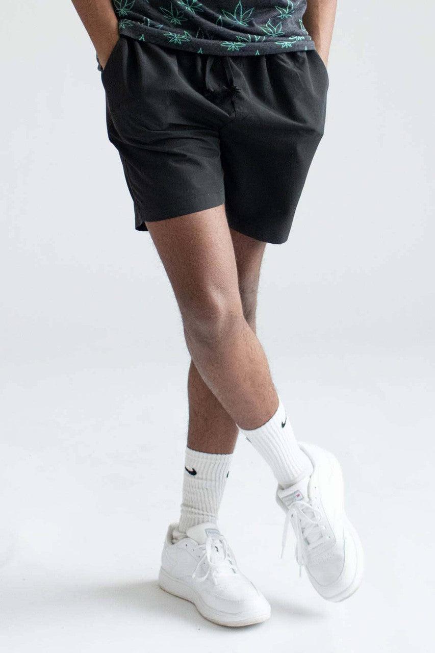 Black Volley Shorts Product Image