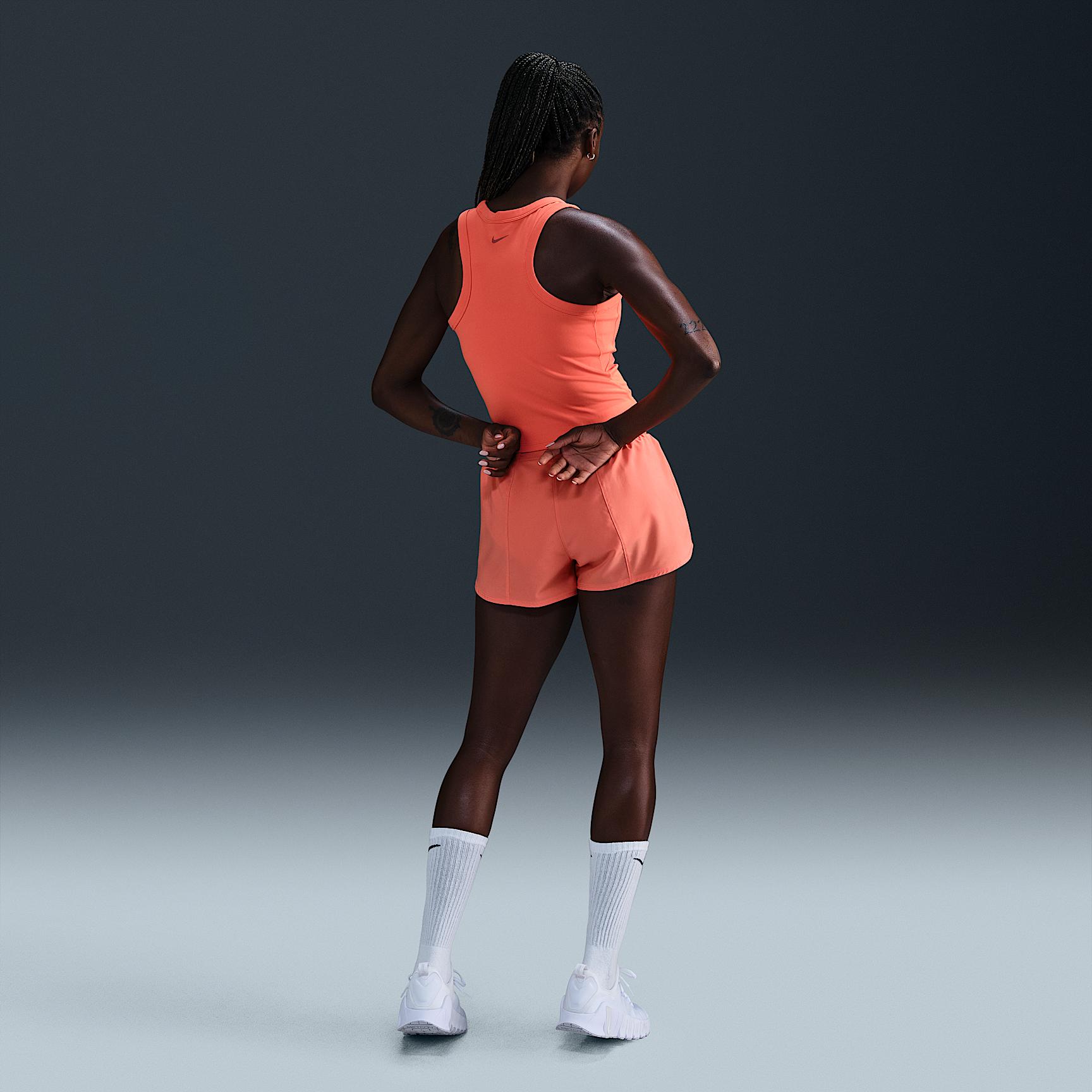 Nike One Fitted Women's Dri-FIT Cropped Tank Top Product Image