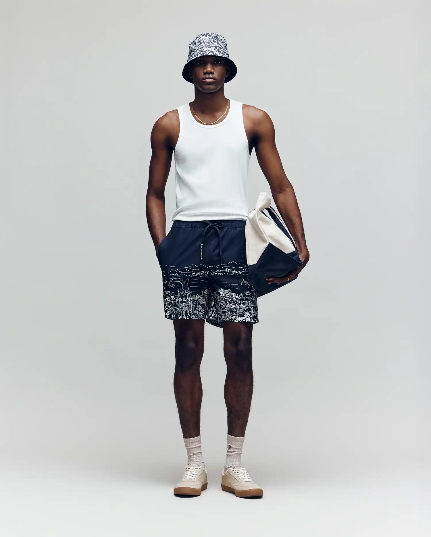 MENS NAXOS SWIM TRUNK - MB1000005 Male Product Image