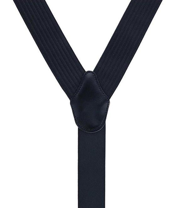Trafalgar Regal Vertical Striped Formal End Suspenders Product Image