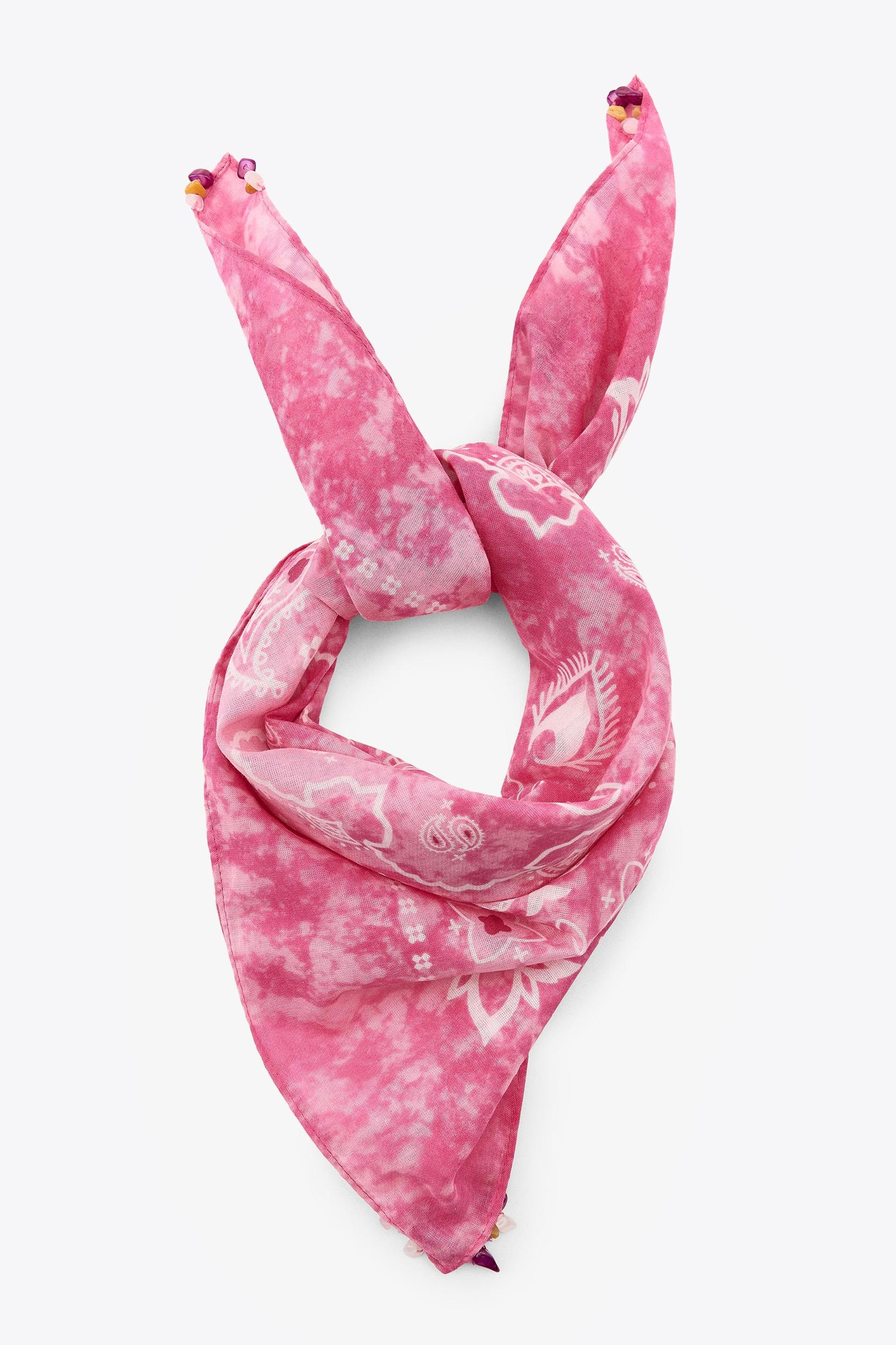 STONE PRINT SCARF Product Image