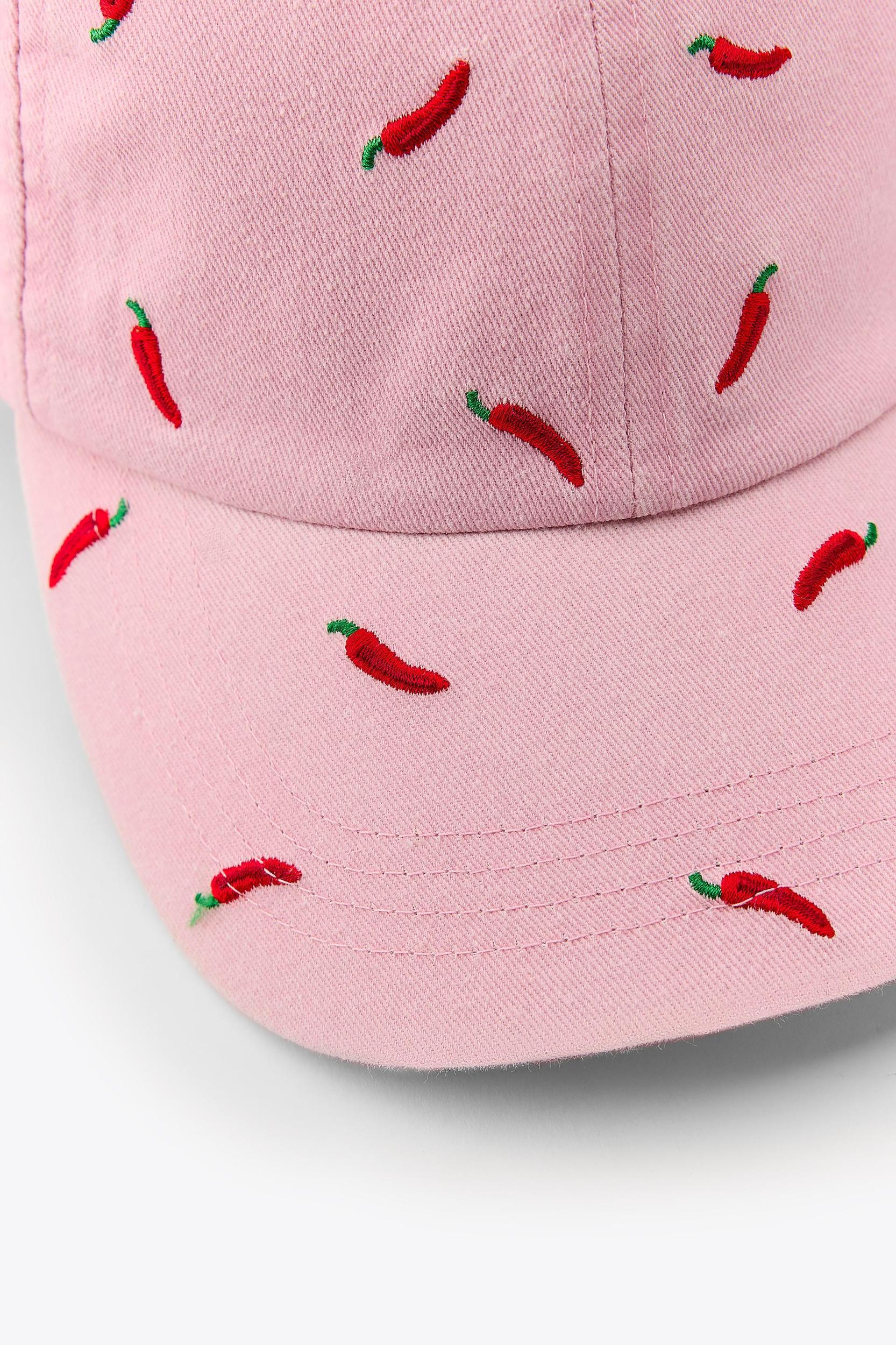 TWILL EMBROIDERED PEPPERS CAP Product Image