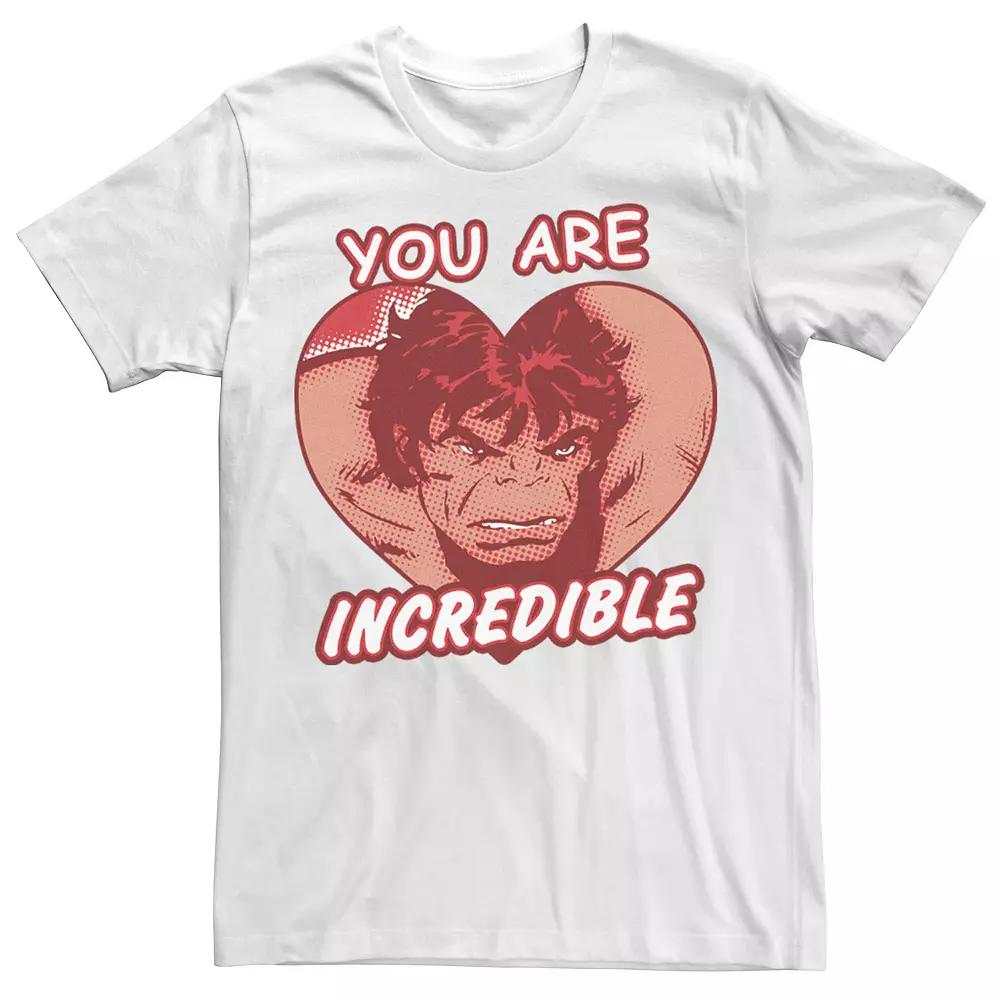 Men's Marvel Incredible Heart Comic Tee,  Product Image