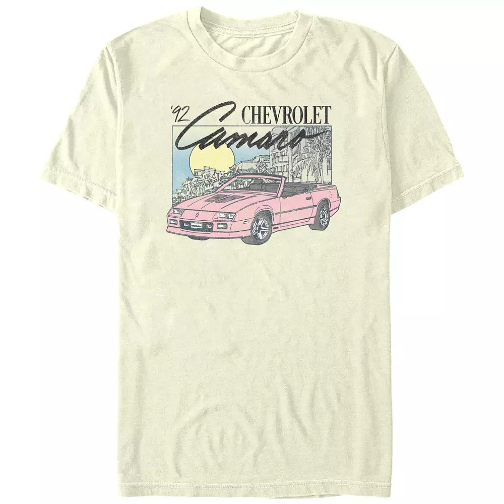 Men's Chevrolet Camaro '92 Graphic Tee, Size: Medium, Natural Product Image