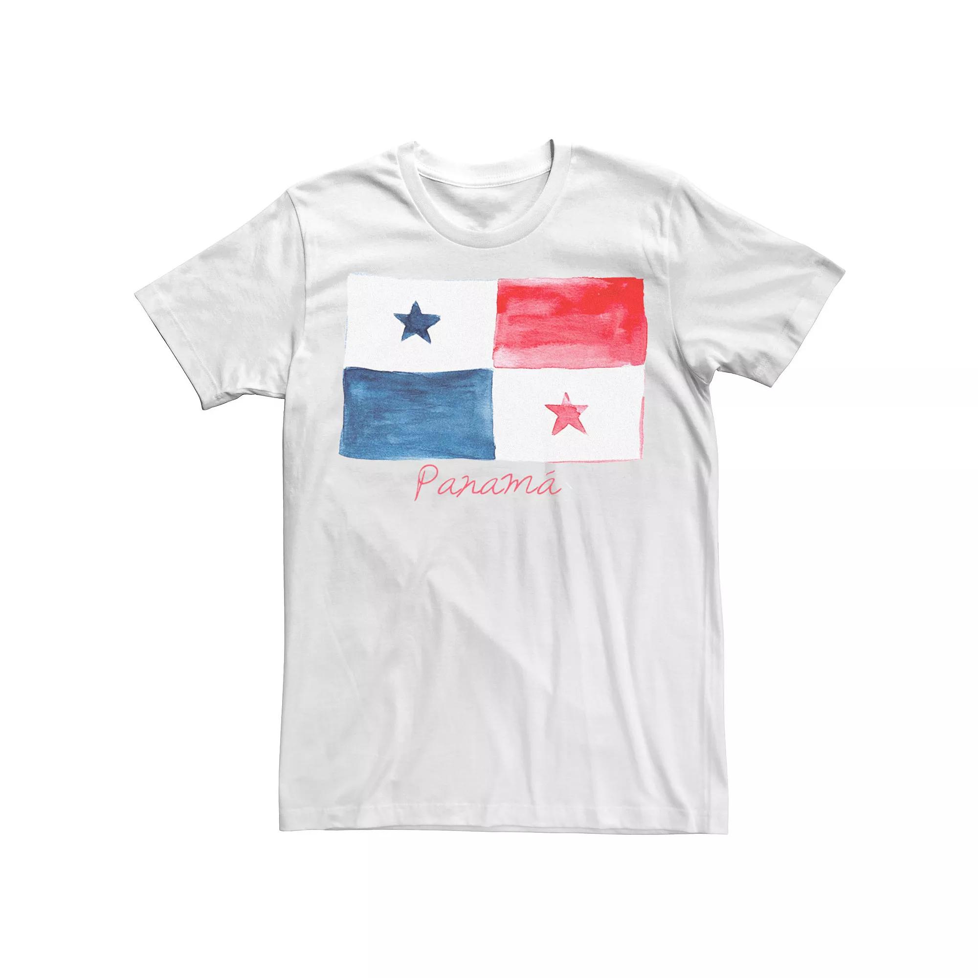 Men's HHM Panama Flag Watercolor Tee,  Product Image