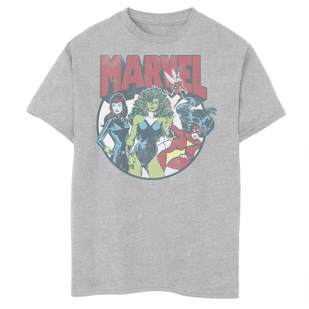 Boys 8-20 Marvel Women Group Circle Shot Graphic Tee, Boy's,  Product Image