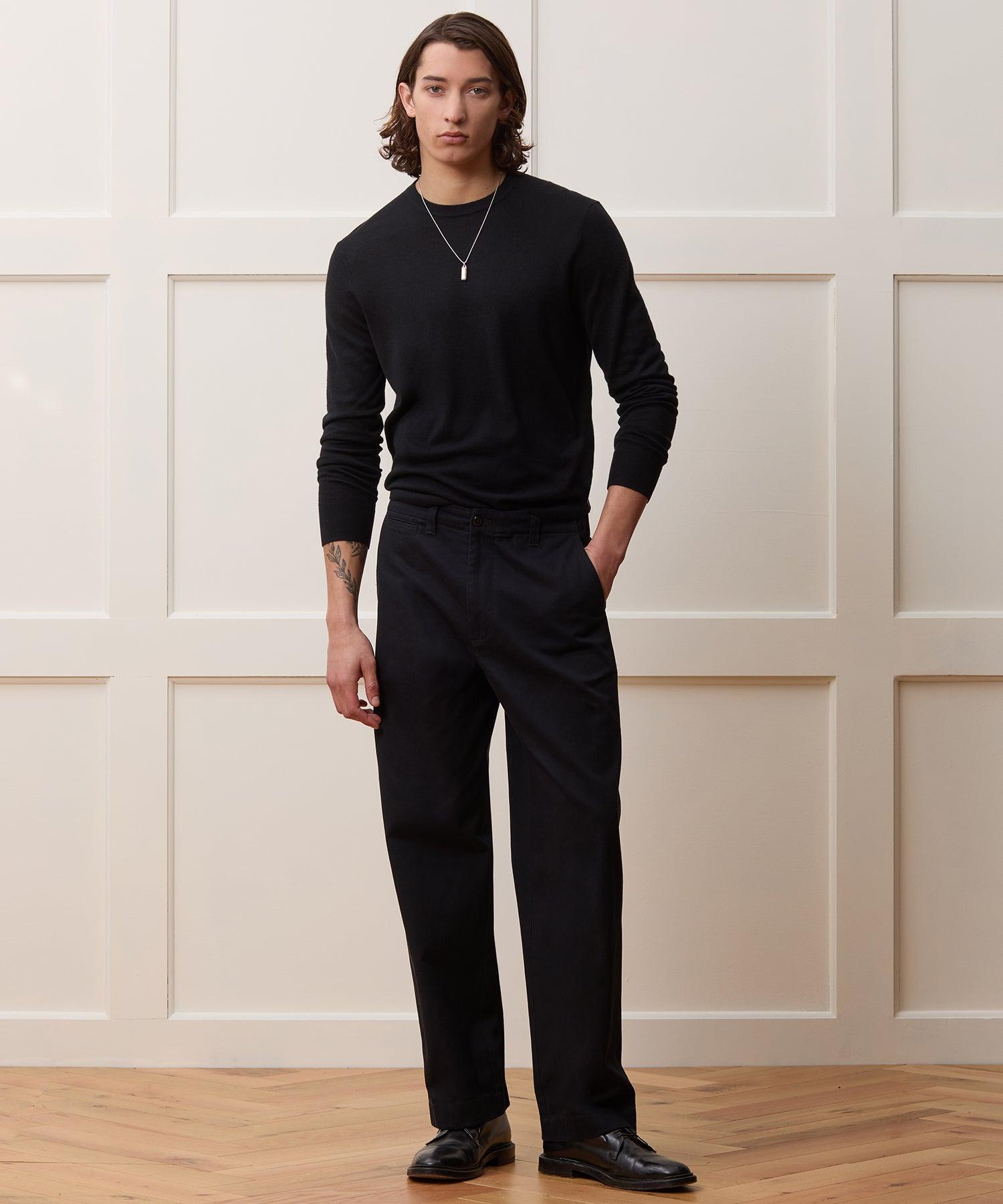 Silk-Cashmere Crewneck Sweater Product Image