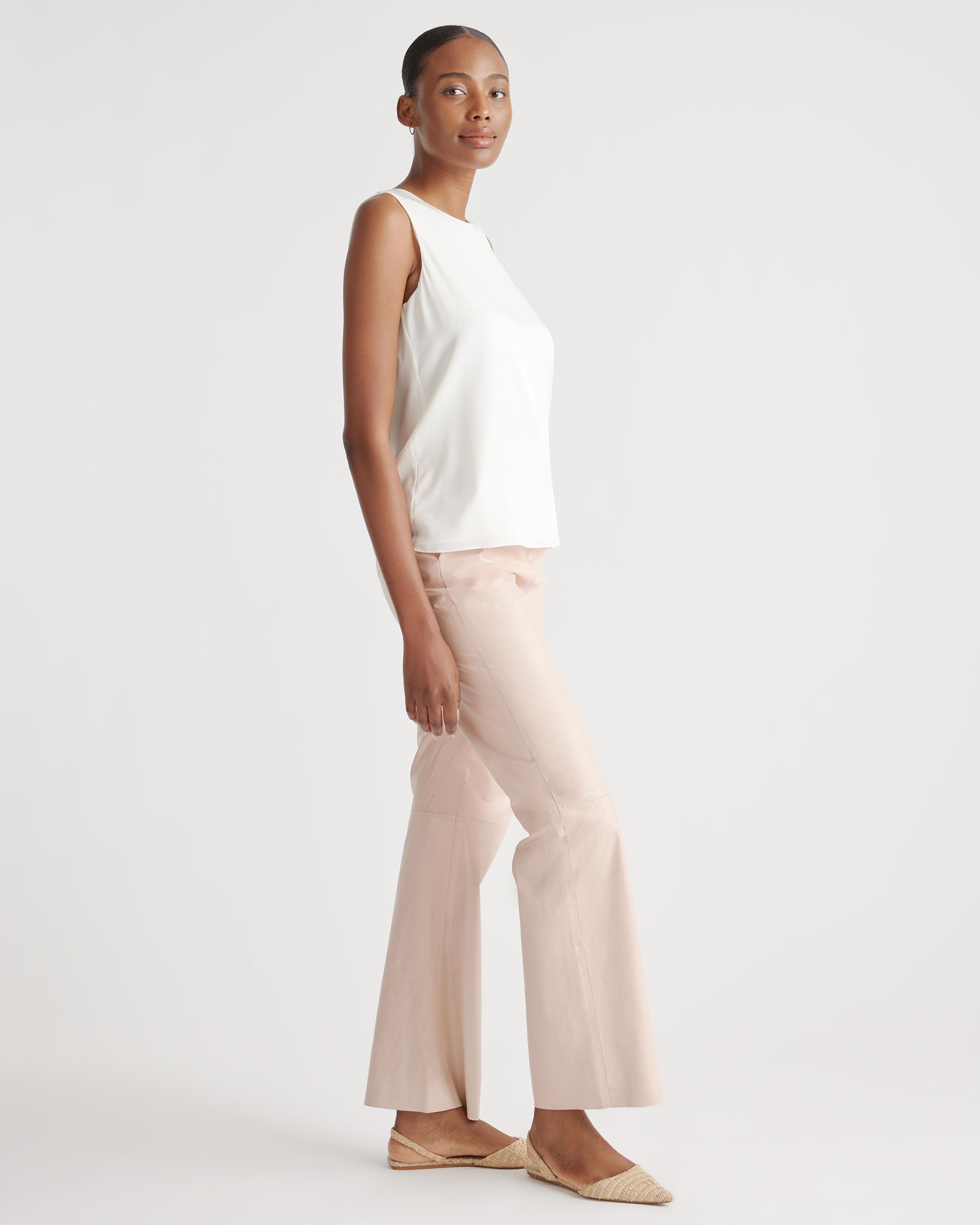 Quince | Women's Washable Stretch Silk Shell Tank Top Mulberry Silk Product Image