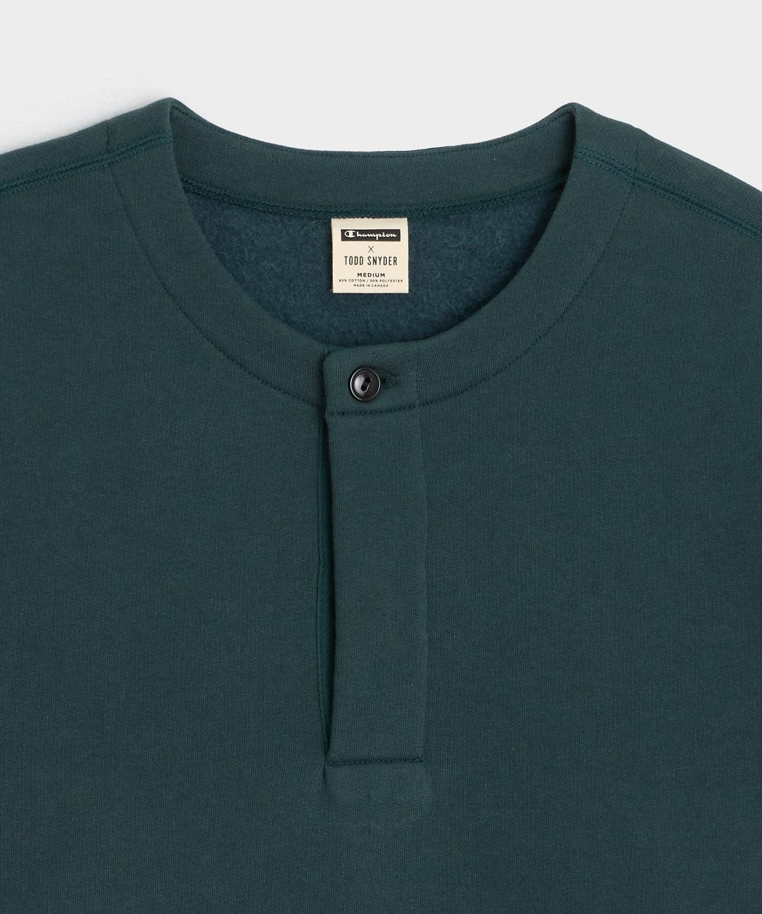 Champion Henley Sweatshirt Product Image