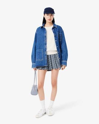 Moss Stitch Cotton Sweater Product Image