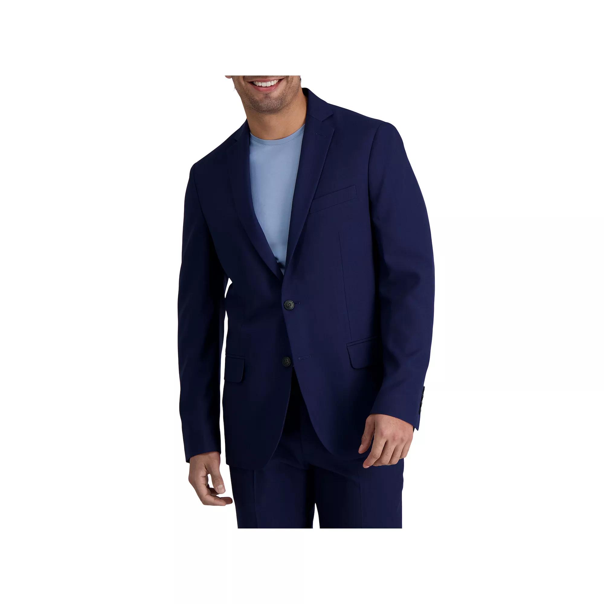 Mens Haggar Smart Wash Repreve Slim-Fit Suit Jacket Black Product Image