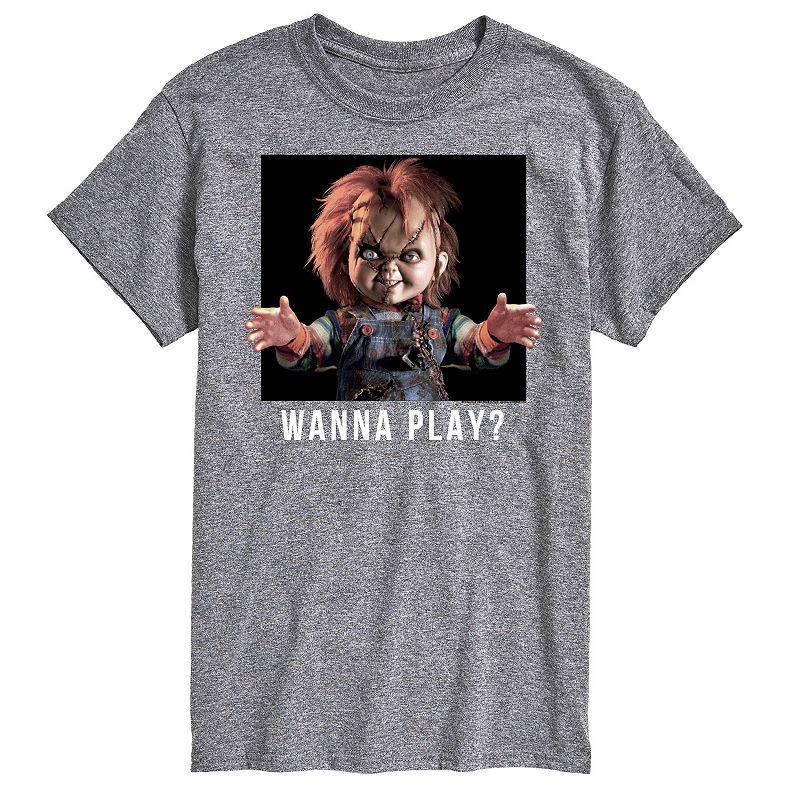 Big & Tall Chucky Play Graphic Tee, Men's,  Product Image