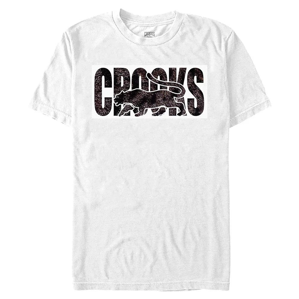 Men's Crooks And Castle Panther Ready To Attack Graphic Tee,  Product Image