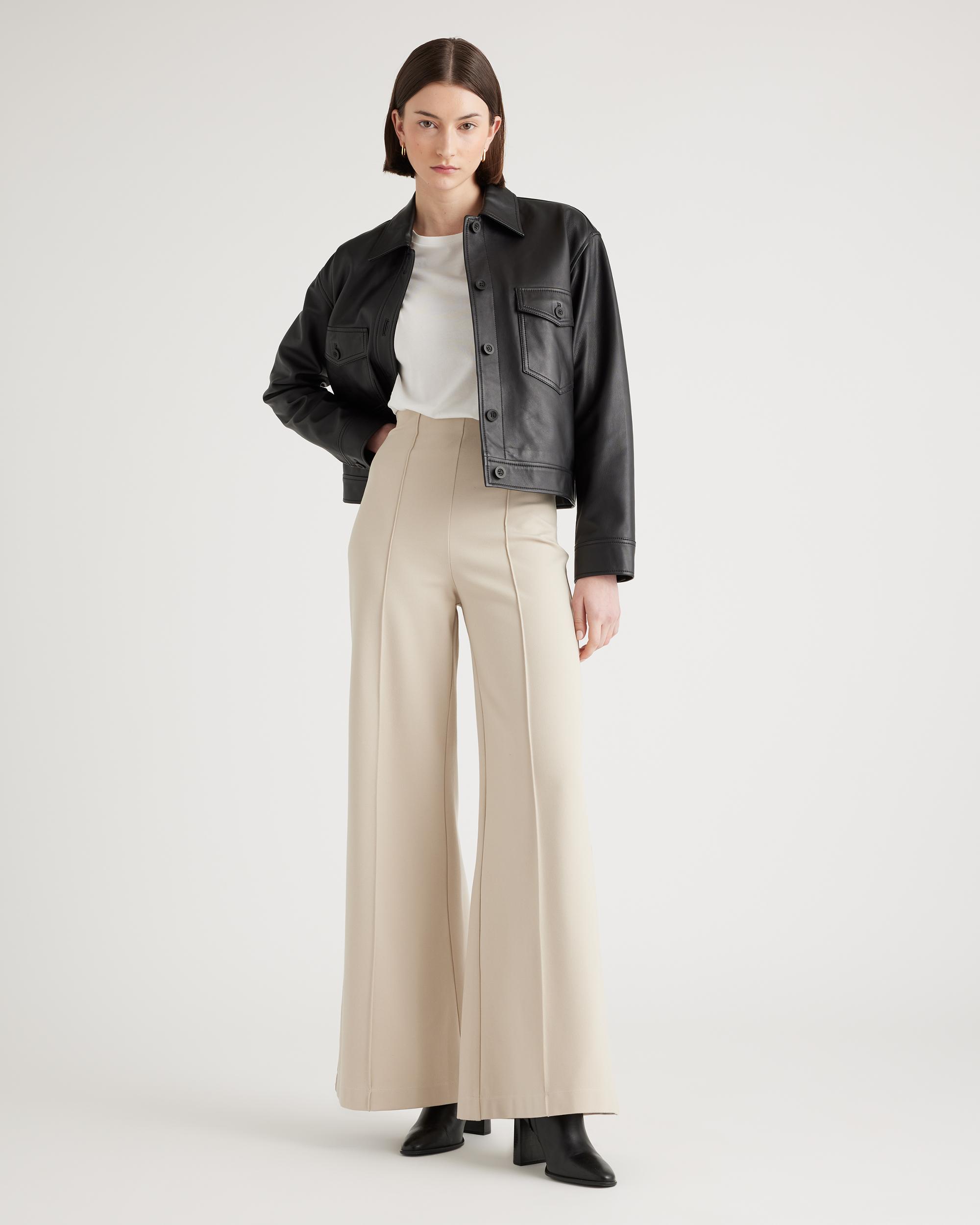 Quince | Women's Cotton Modal Crew Neck Swing T-Shirt Size XL, Cotton/Modal Product Image