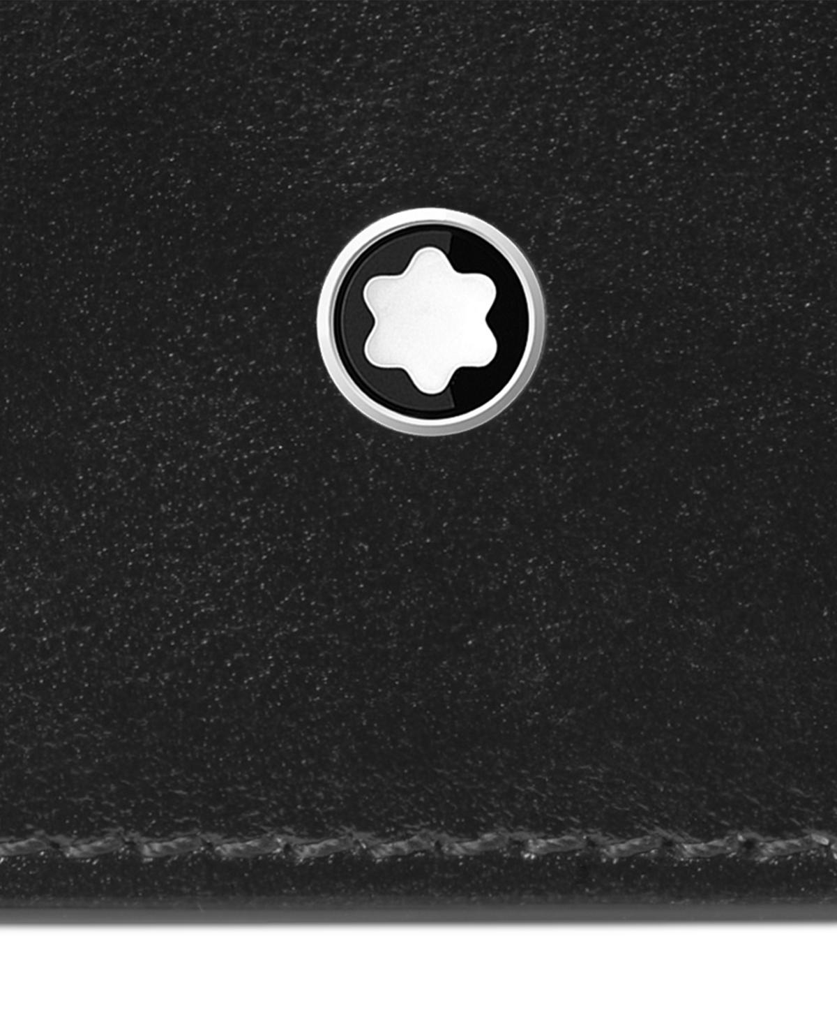 MONTBLANC Meisterstuck 6cc Leather Wallet In Black Product Image