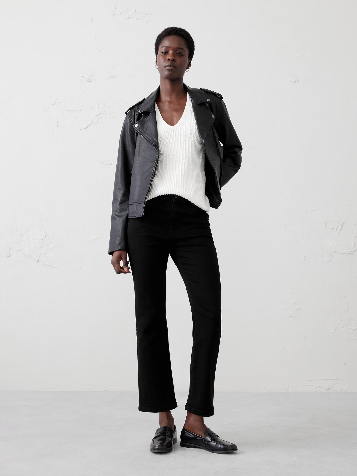 Kick Flare High-Rise Cropped Jean Product Image