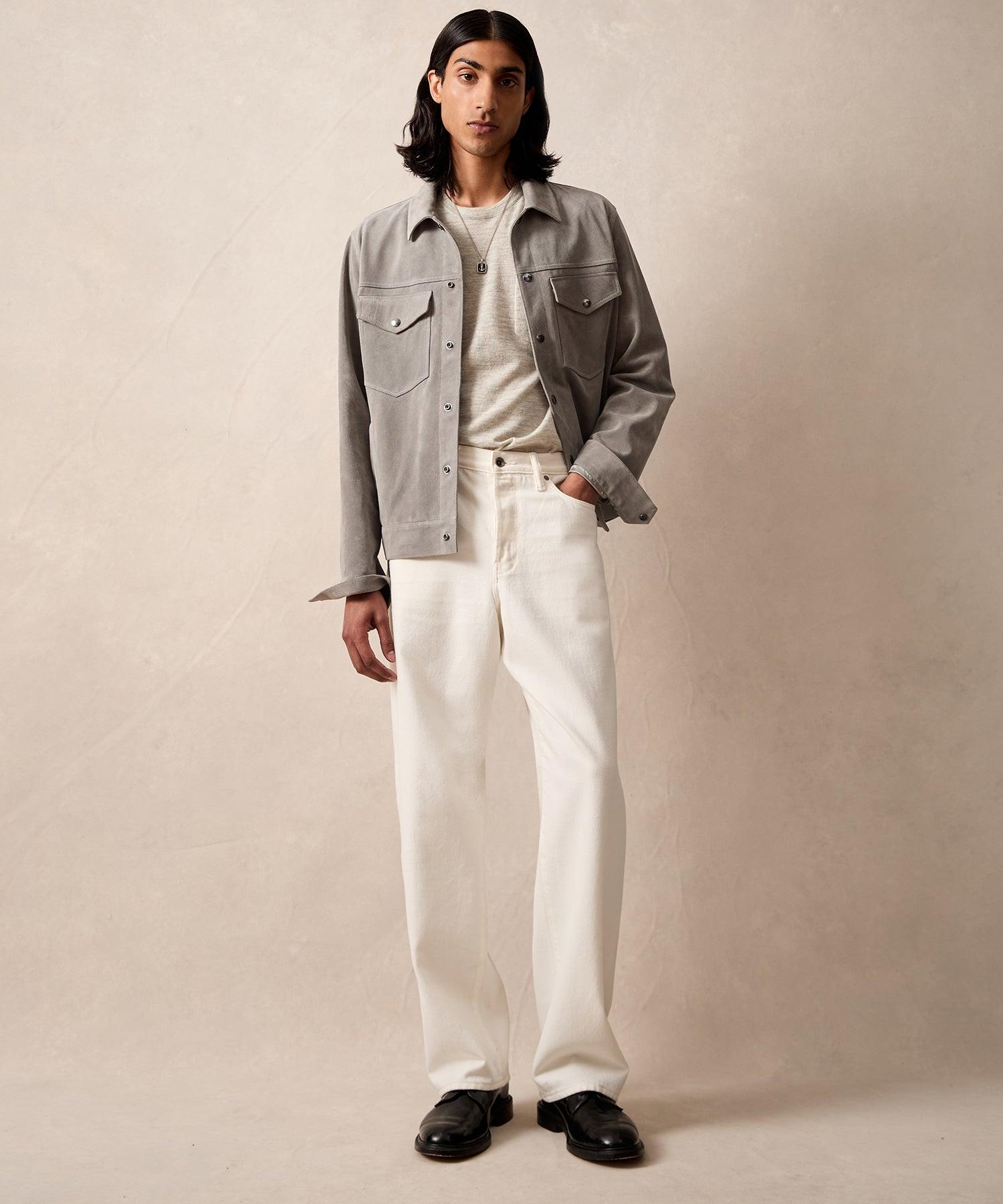 Italian Suede Dylan Jacket Product Image