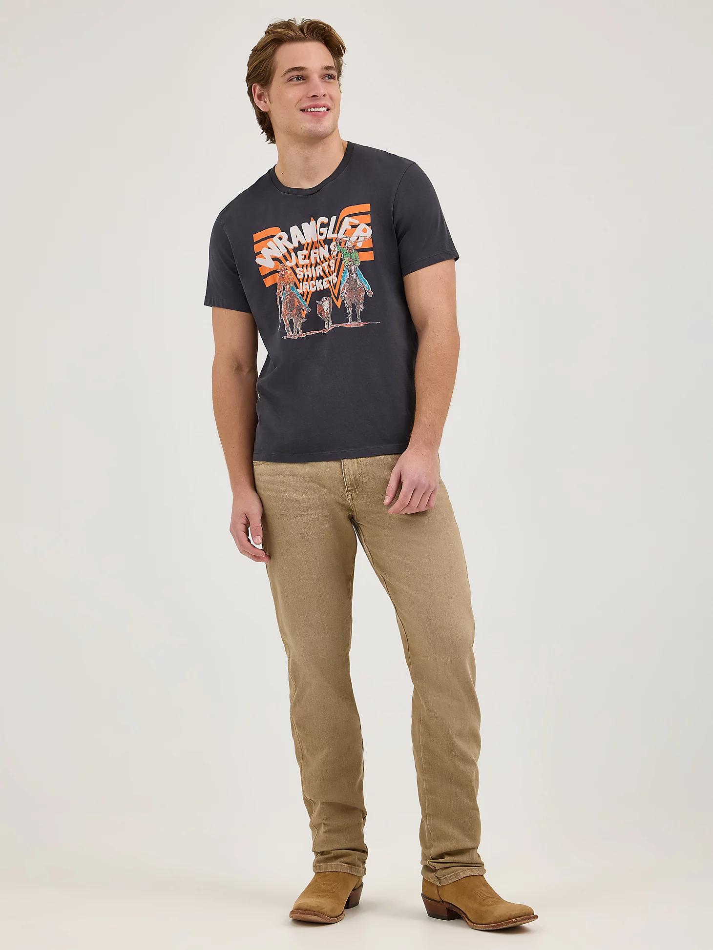 Wrangler x Whataburger Men's Graphic T-Shirt in Faded Product Image