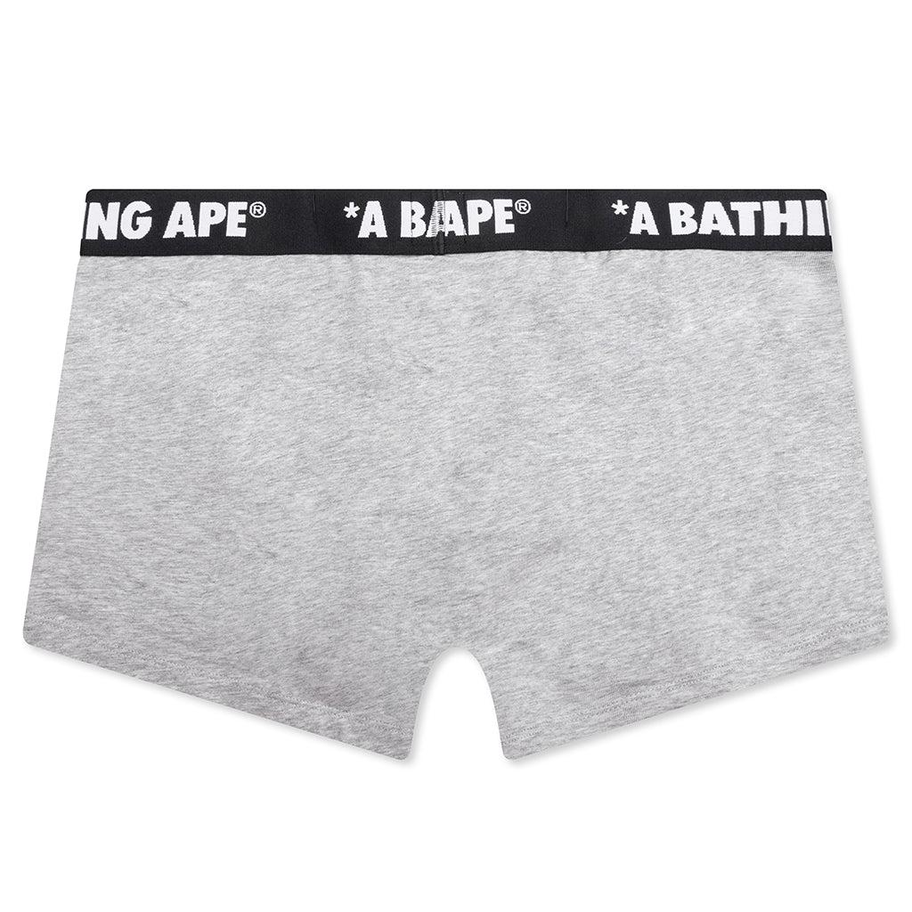 One Point Trunks - Gray Male Product Image