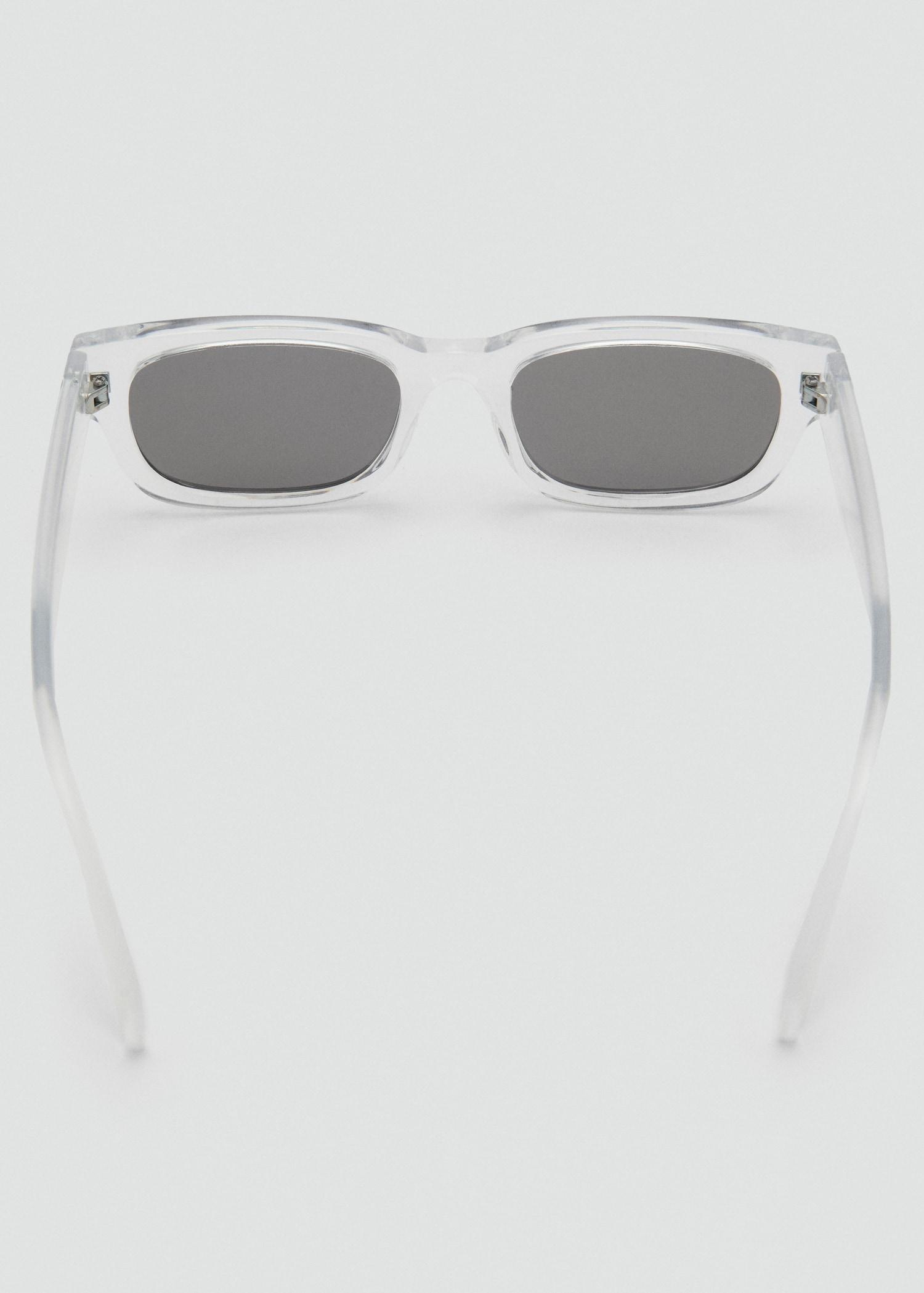 Rectangular-frame sunglasses - Women | MANGO USA Product Image