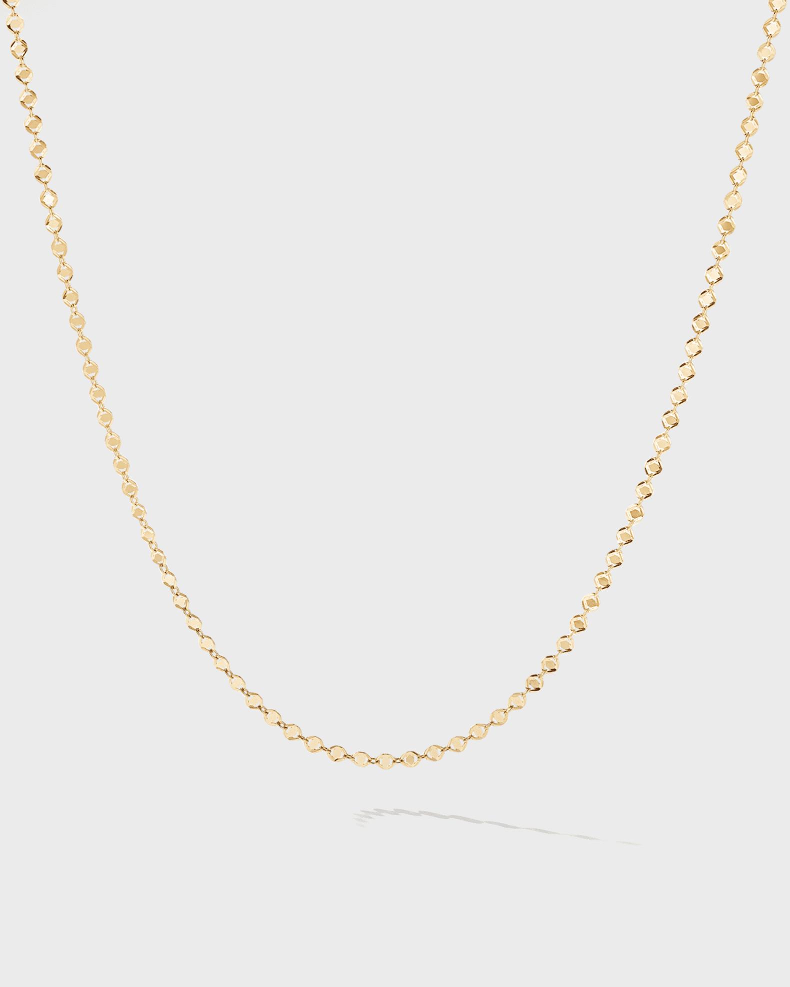 Womens 14K Yellow Gold Miami Link Choker Product Image