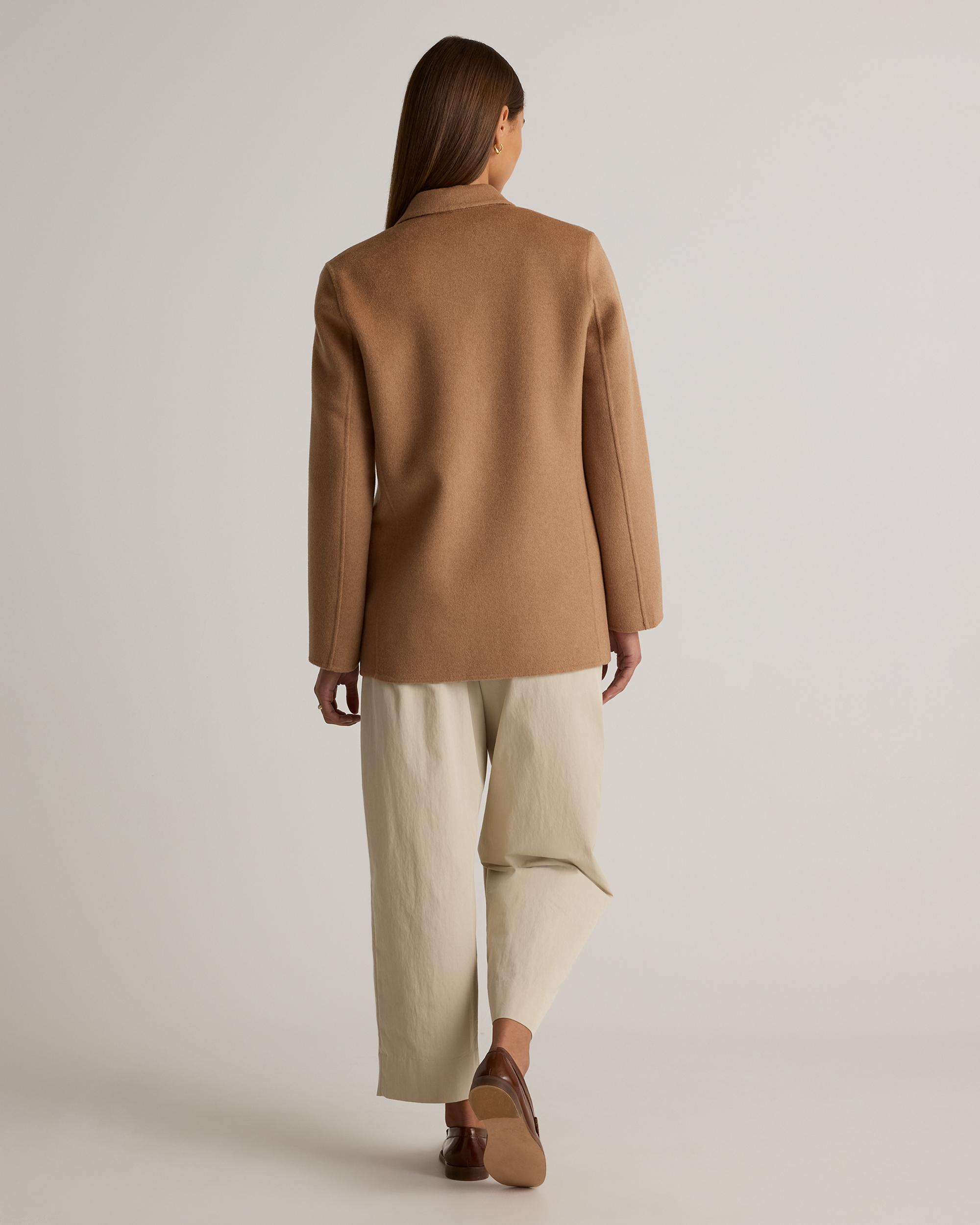 Quince | Women's Double-Faced Merino Wool Soft Blazer Size XS, Wool/Nylon Product Image