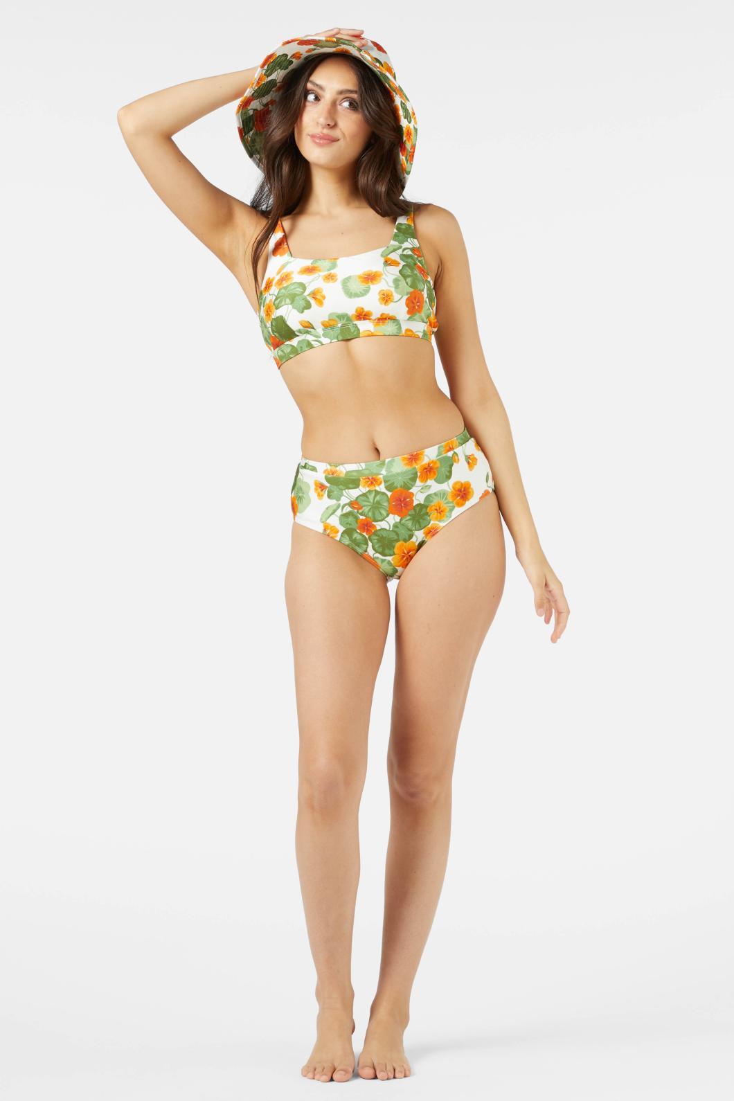 Nasturtium Bikini Top Product Image