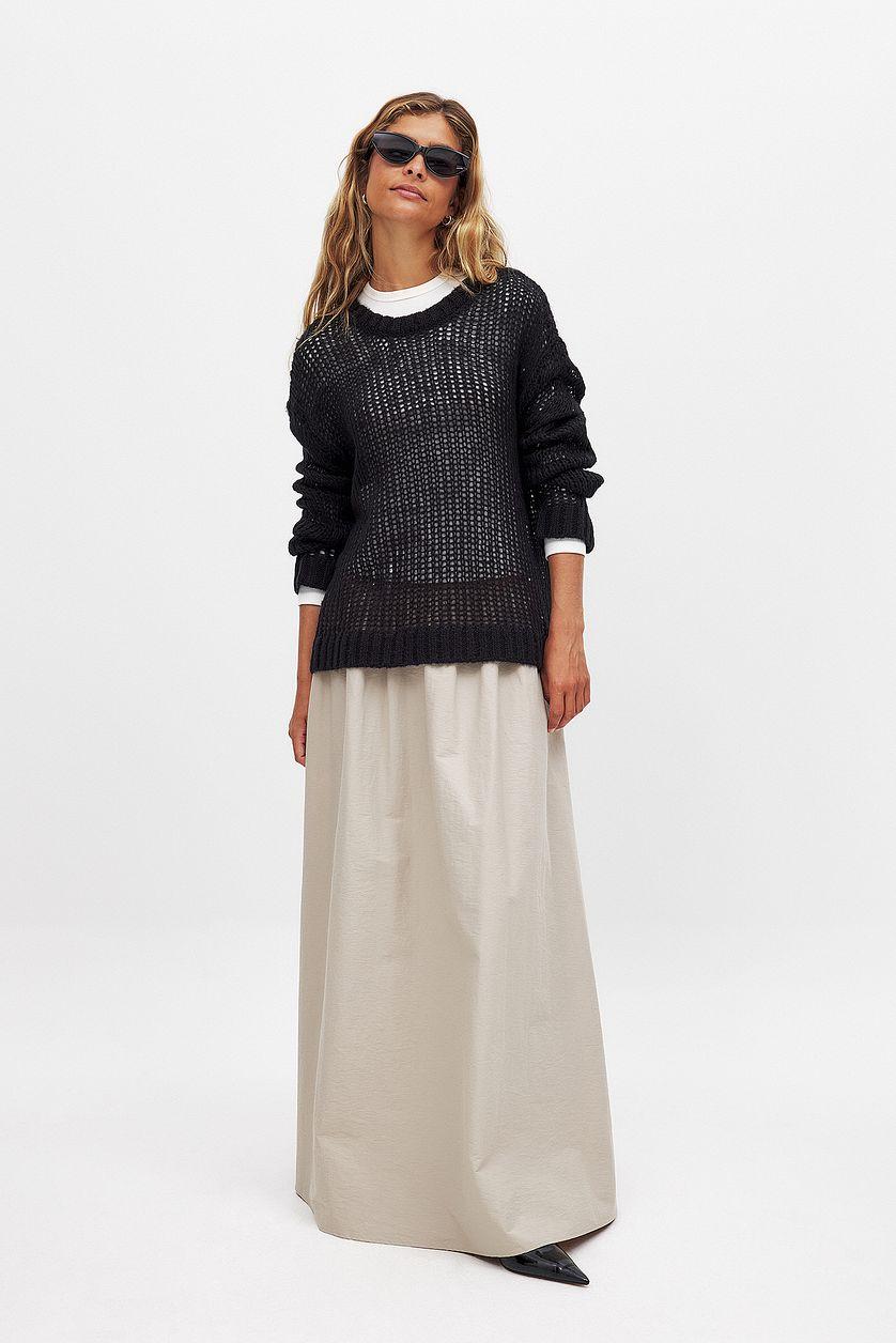 Loose Knitted Sweater Product Image