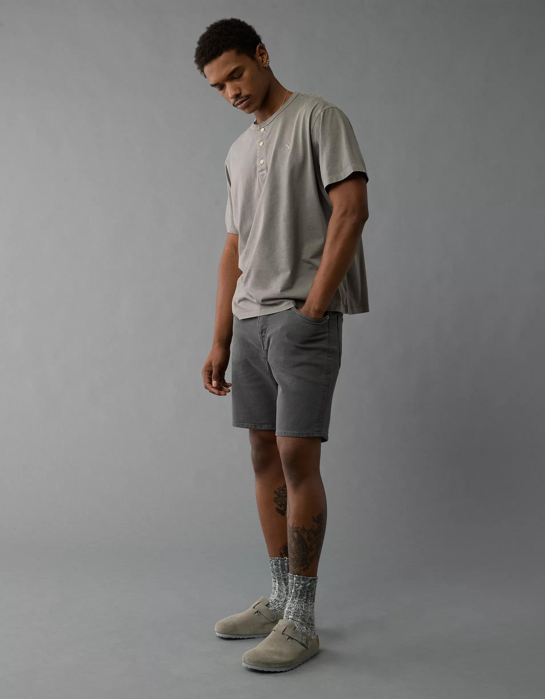 AE Lived-In Henley T-Shirt Product Image