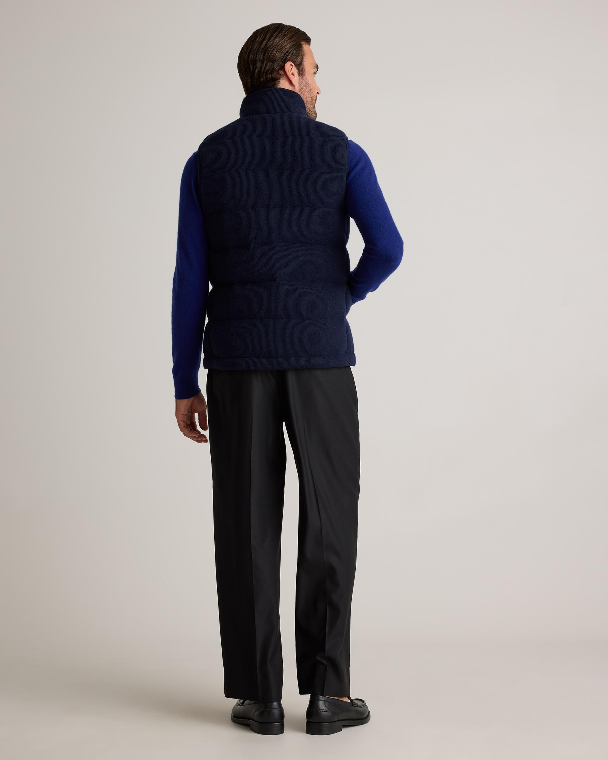 Quince | Men's Mongolian Cashmere Puffer Vest Product Image
