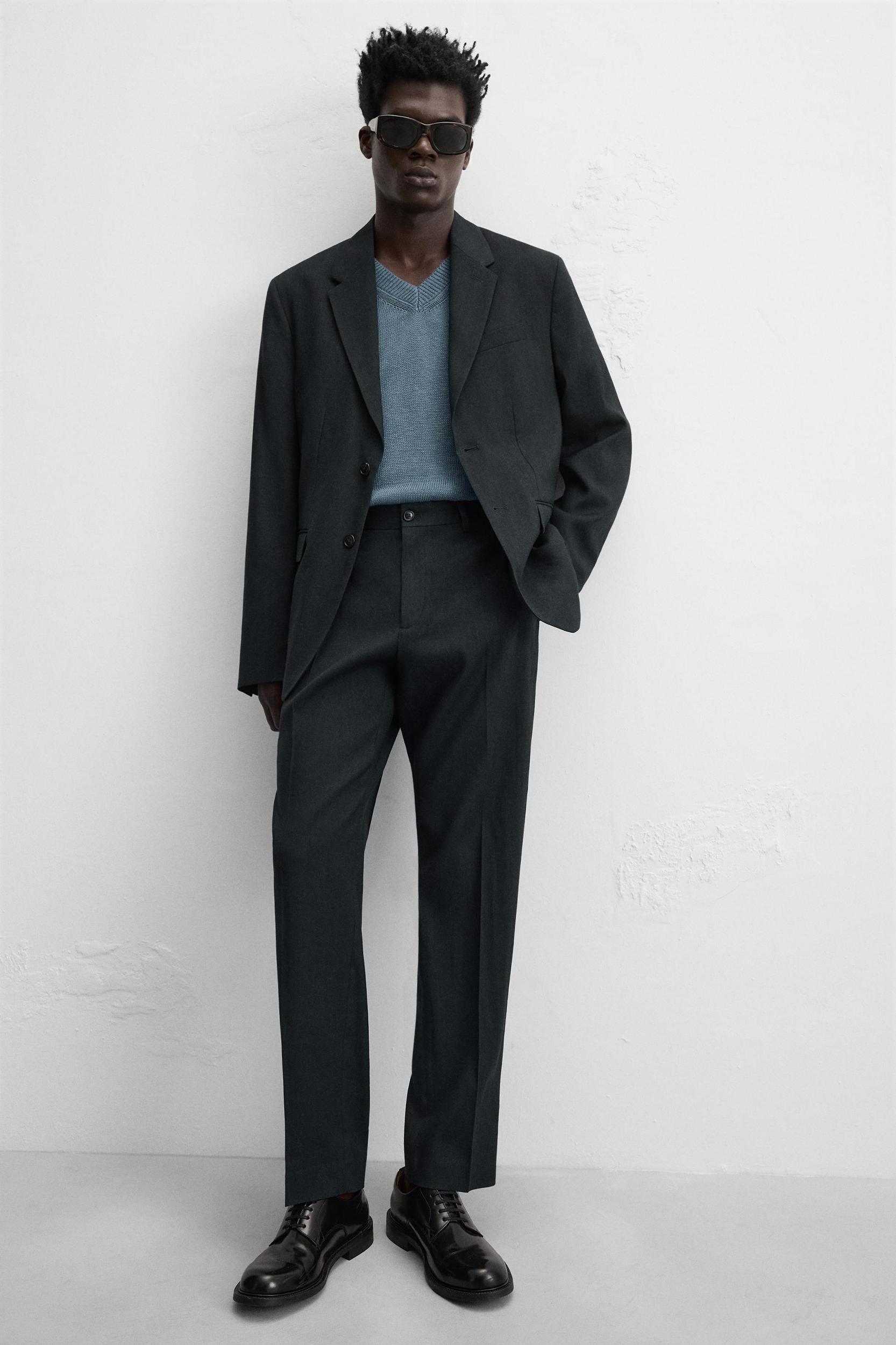 HEMP-WOOL SUIT BLAZER Product Image