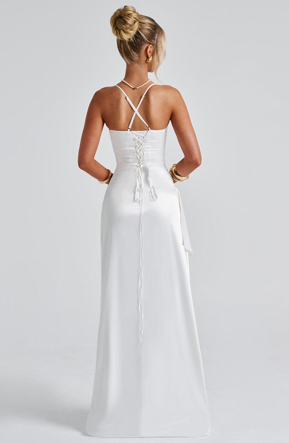 Helen Maxi Dress - Ivory Product Image