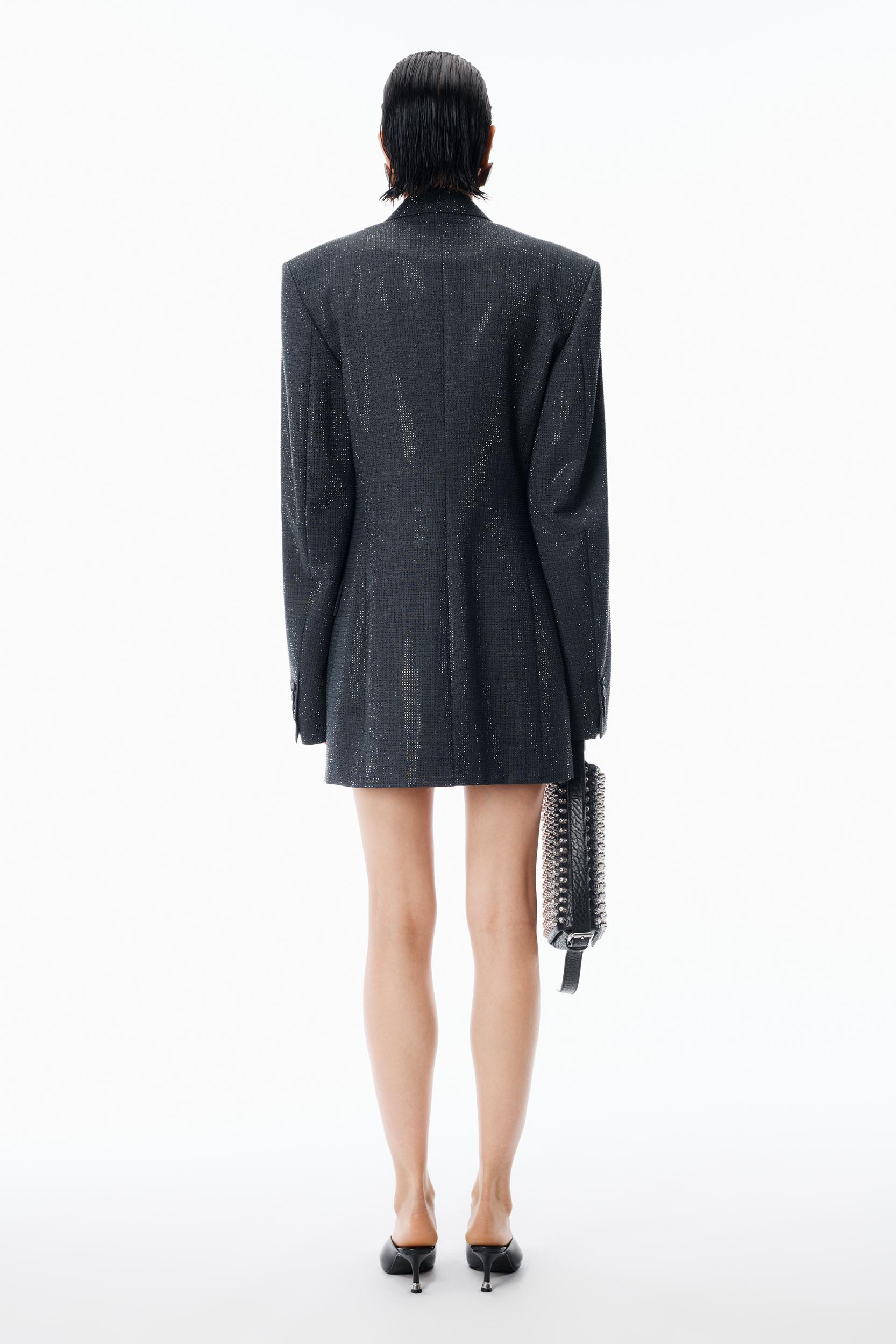 Blazer Dress In Wool Mohair Product Image
