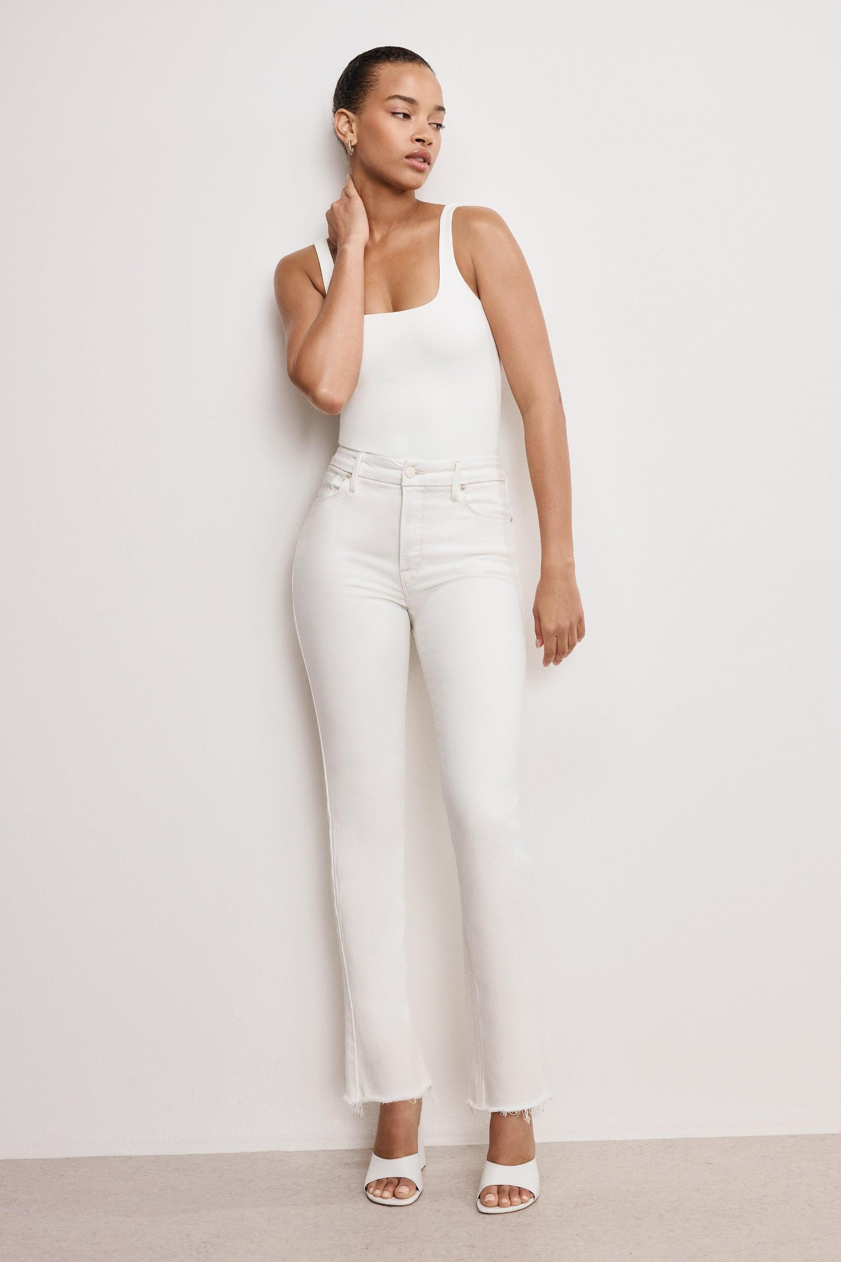 SOFT TECH GOOD ICON STRAIGHT JEANS | CLOUD WHITE Product Image