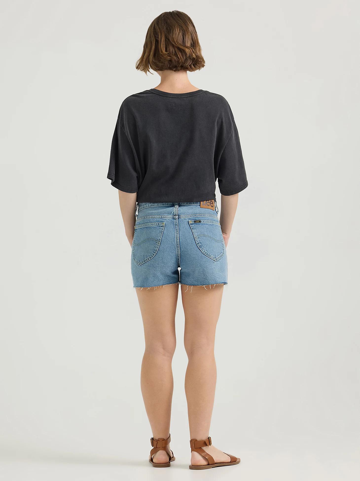 Women's Loose Cut Off Rider™ Shorty Short | Women's Shorts | Lee® Product Image