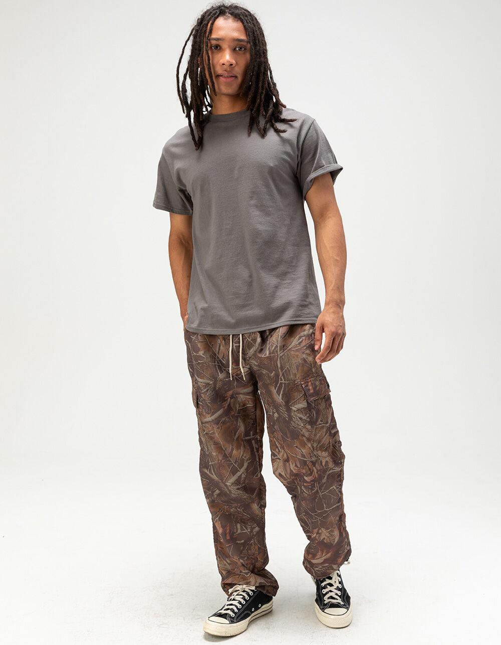 LIRA Azalea Mens Loose Fit Nylon Cargo Pants - CAMO Product Image