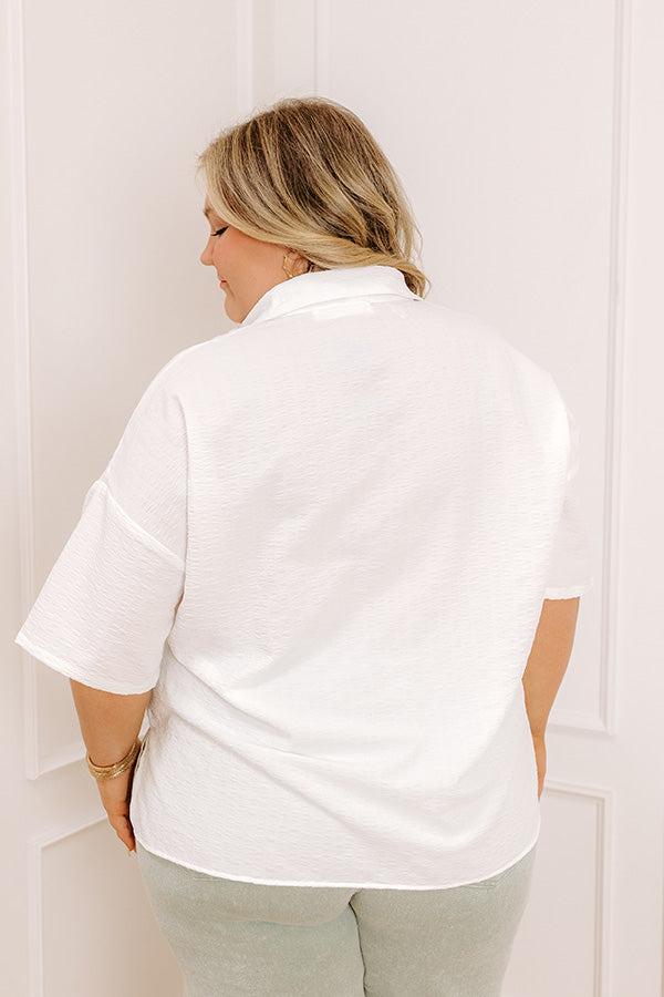 Little Coastal Town Button Up Curves Product Image