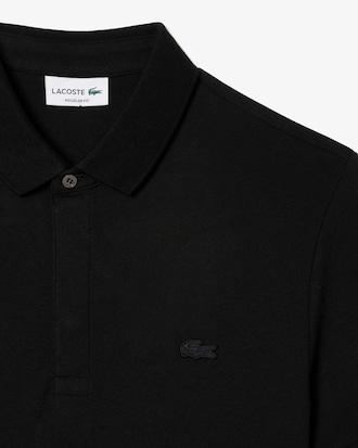 Regular Fit Paris Stretch Piqué Polo Shirt Product Image