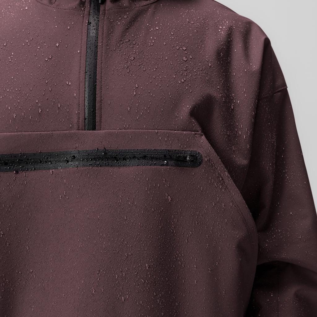 0717. Weather-Ready Anorak Jacket - Space Grey "Patch" Product Image