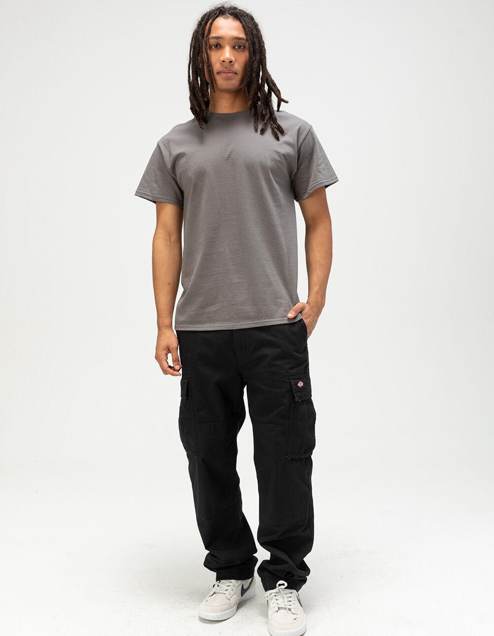 DICKIES Eagle Bend Relaxed Fit Double Knee Mens Cargo Pants - BLACK Product Image