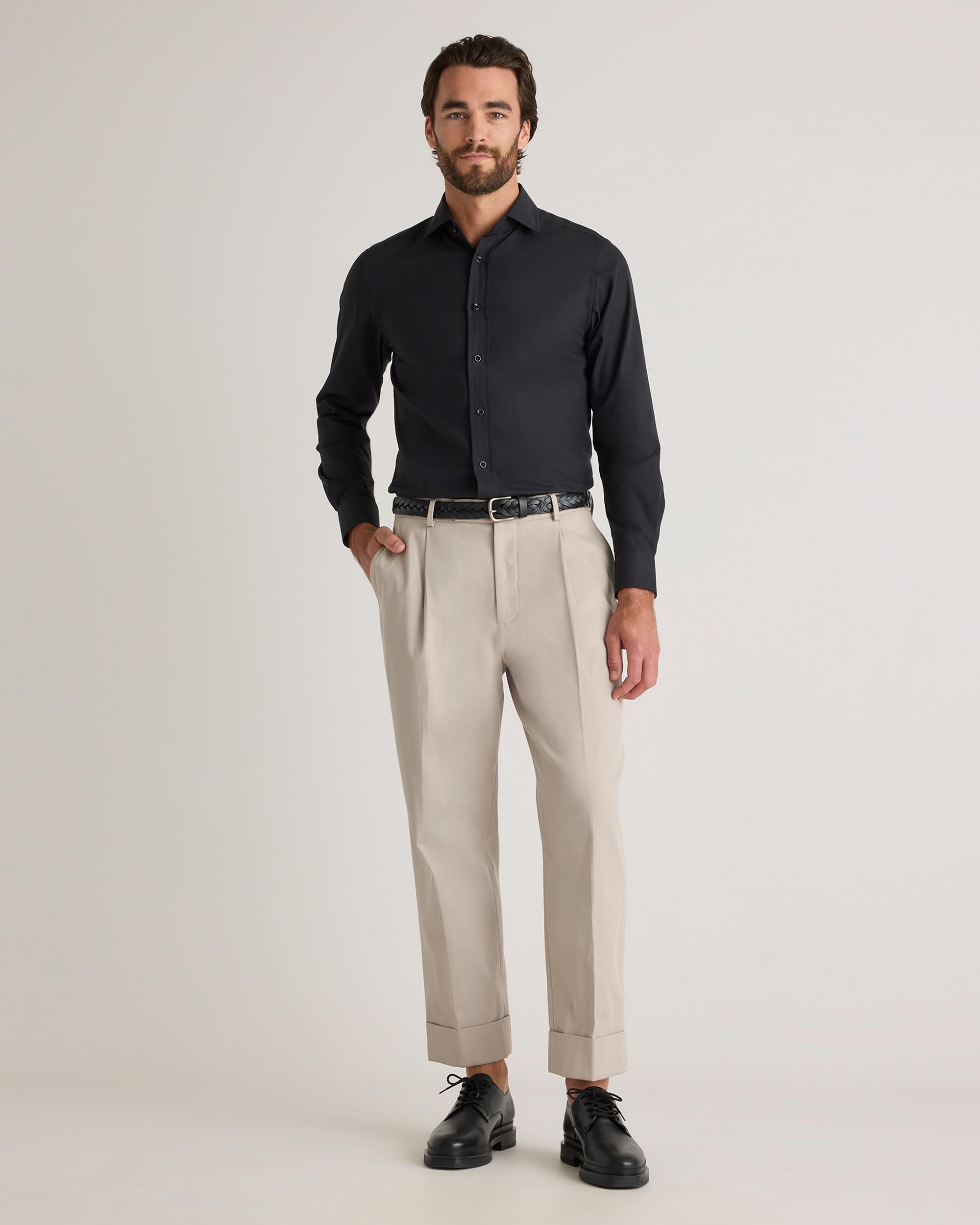 Quince | Men's Cashmere Dress Shirt Organic Cotton Product Image